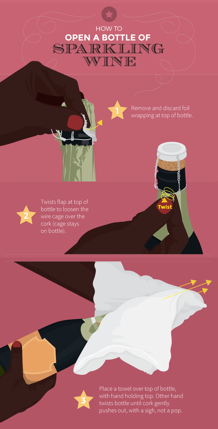 How to Open Sparkling Wine - How to Properly Chill and Open Sparkling Wine